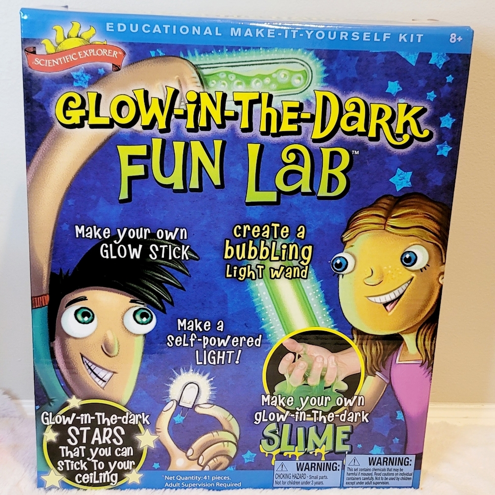 Glow in the Dark Fun Lab Slime Kit